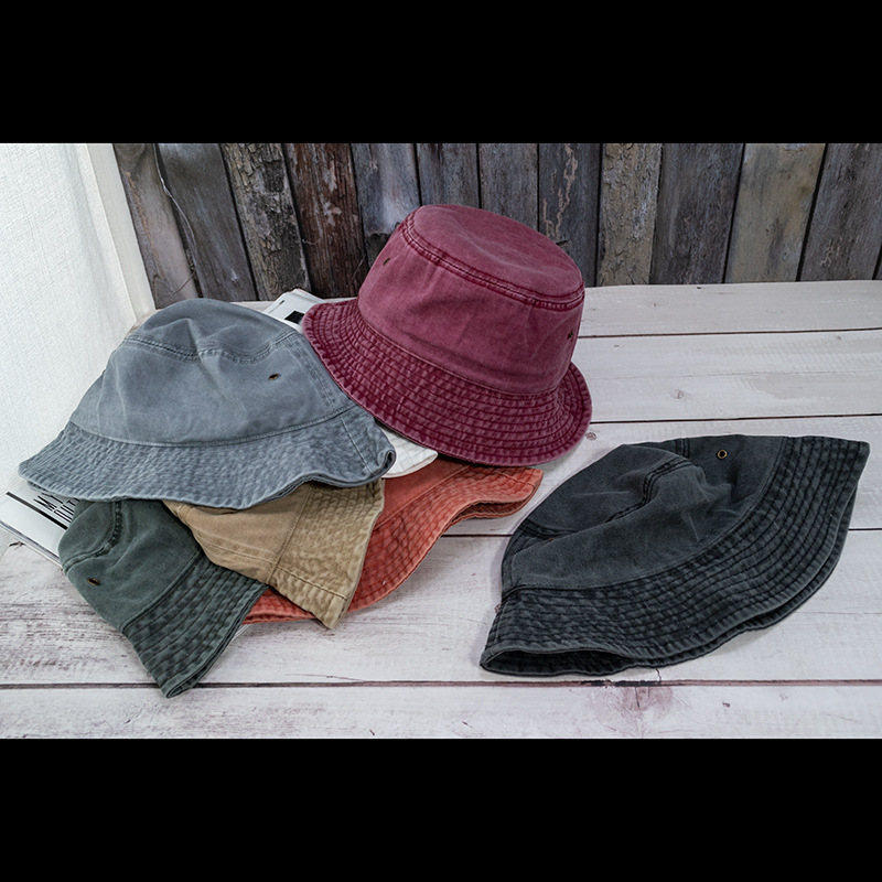 ใหม่Unisexหมวกแฟชั่นล้างDenimห - Bucket Hat Embroidered บทวิจารณ์และราคา