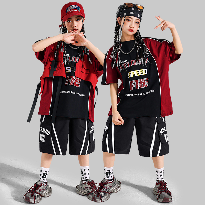 วัยรุ่นแฟชั่น Hiphop ชุดเต้นรํ - Street Fashion Vest บทวิจารณ์และราคา