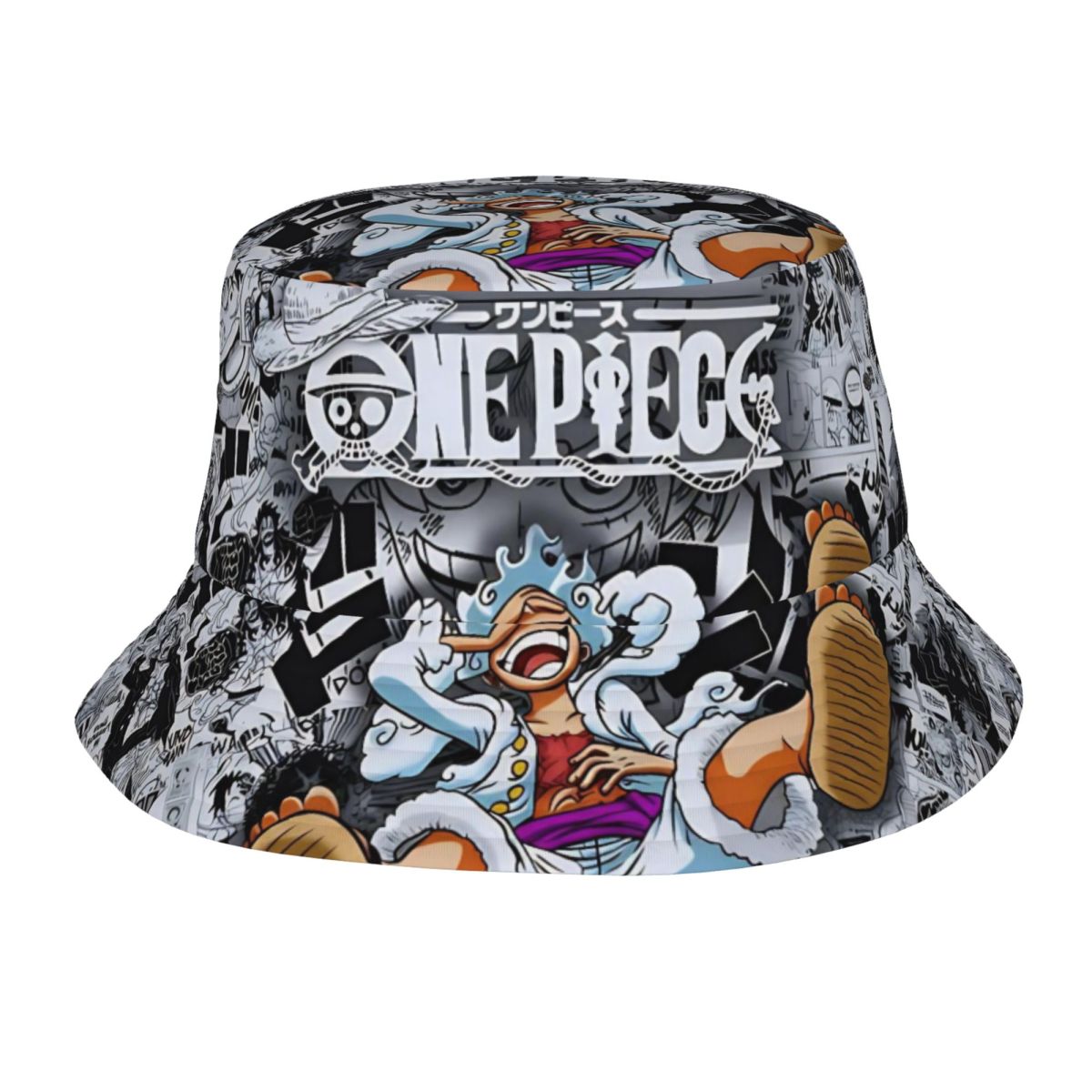 หมวกบักเก็ตวันพีซ มังกี้ ดี ลู - Bucket Hat Embroidered บทวิจารณ์และราคา