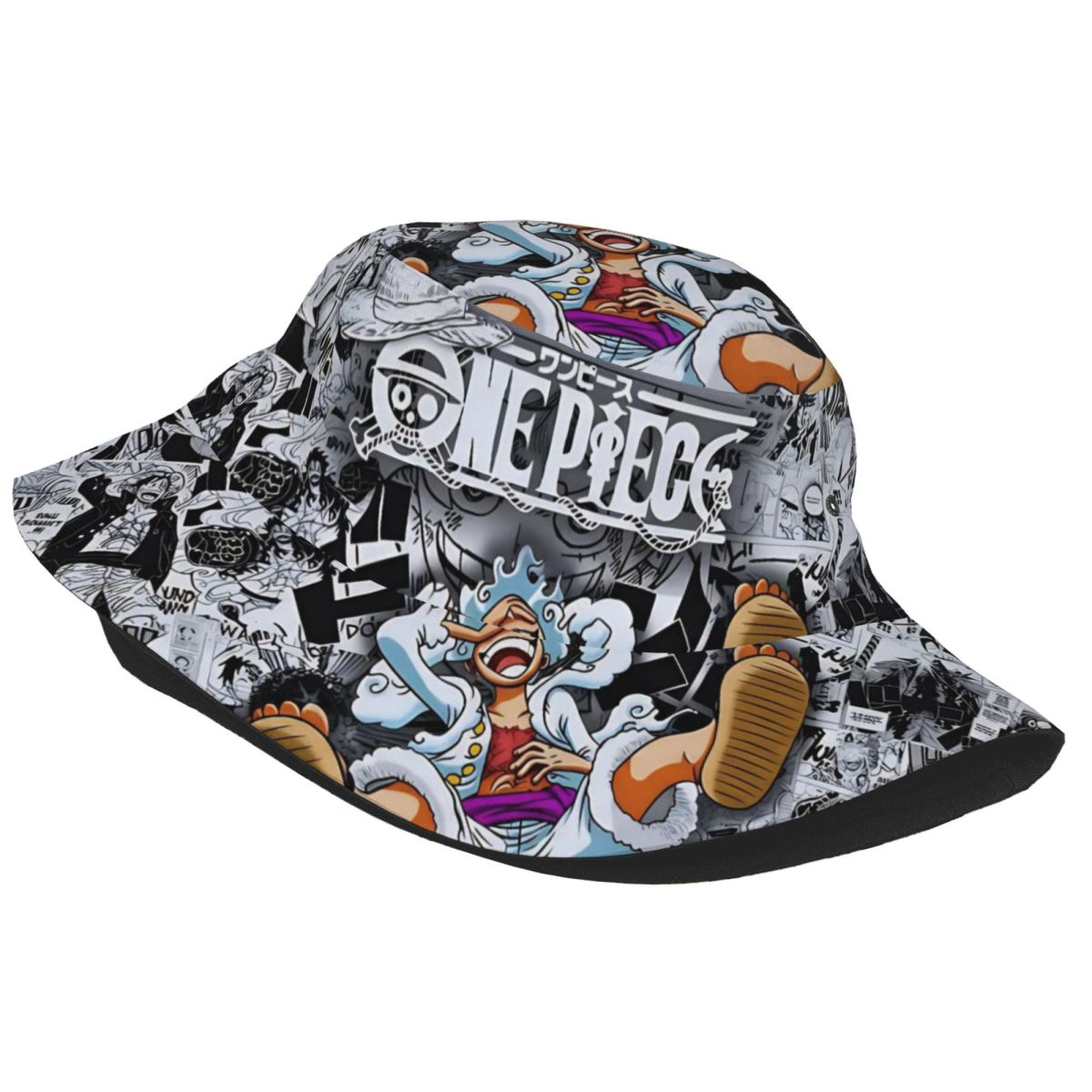 หมวกบักเก็ตวันพีซ มังกี้ ดี ลู - Bucket Hat Embroidered บทวิจารณ์และราคา