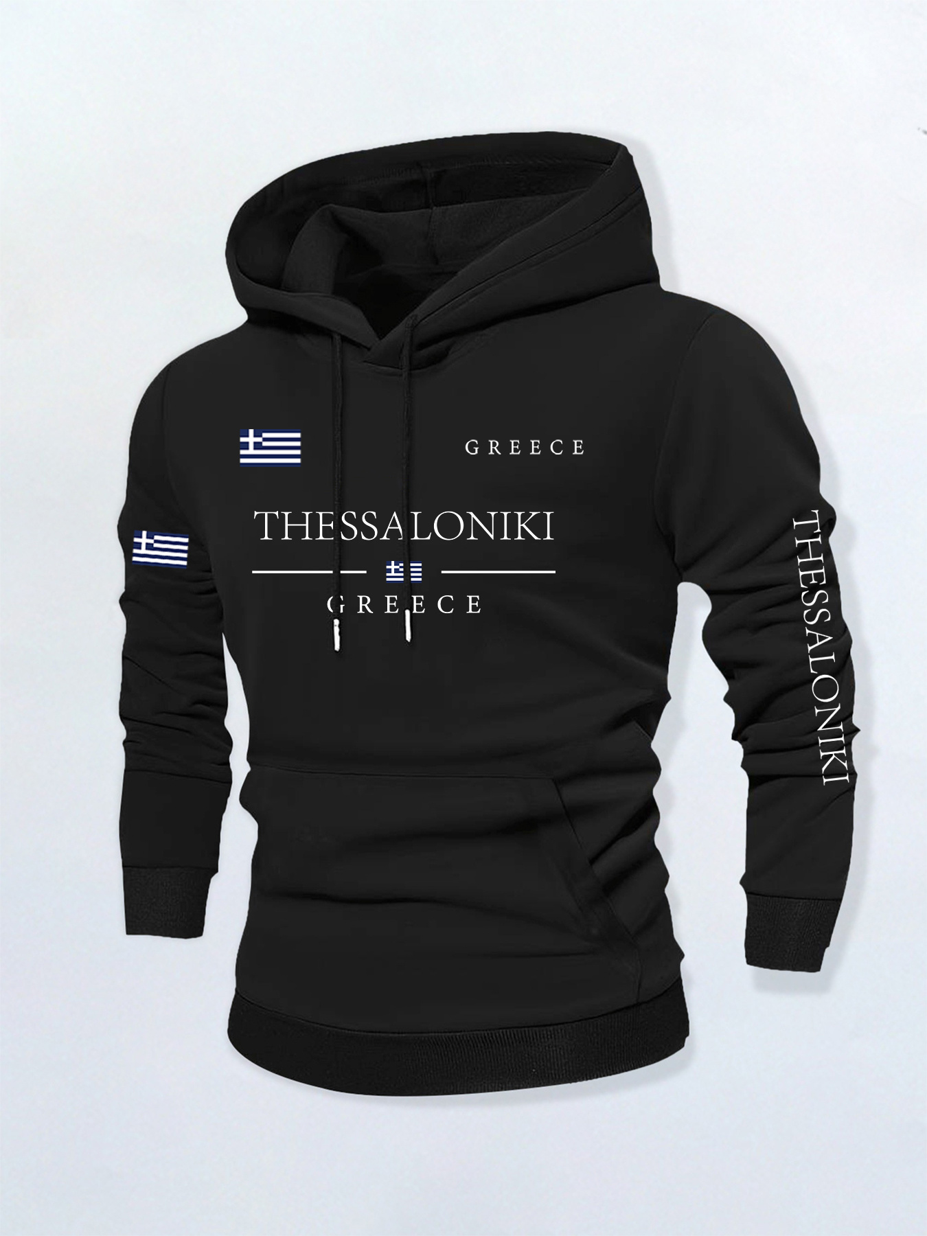 เสื้อสเวตเชิ้ตแขนยาวสำหรับผู้ช - Street Fashion Greece บทวิจารณ์และราคา