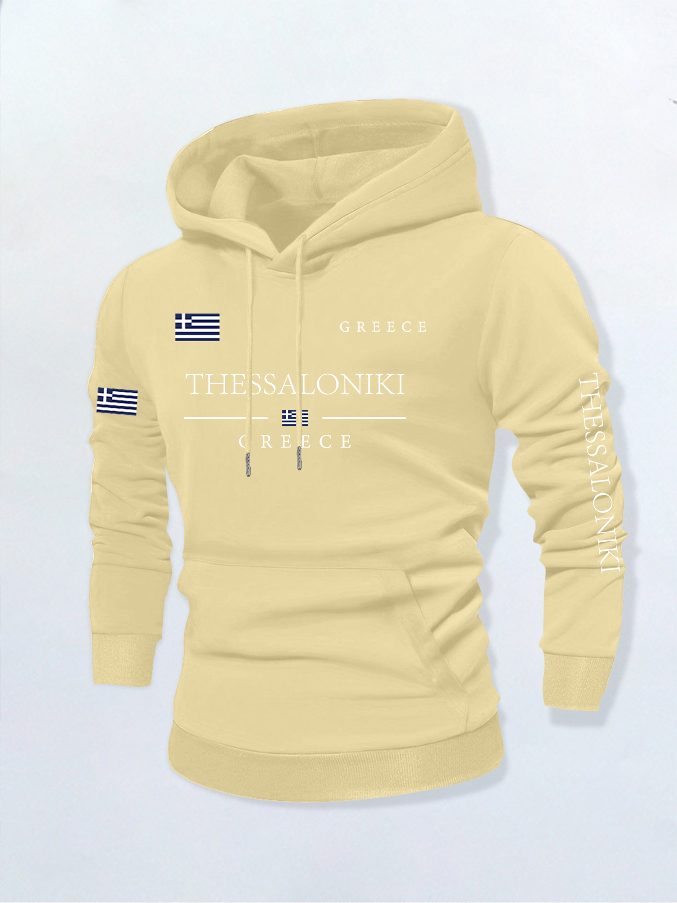เสื้อสเวตเชิ้ตแขนยาวสำหรับผู้ช - Street Fashion Greece บทวิจารณ์และราคา