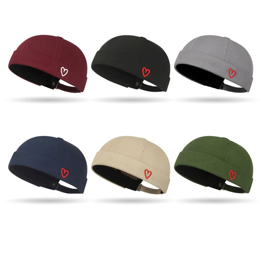หมวกปักลายหัวใจแฟชั่น ปรับขนาด - Bucket Hat Embroidered บทวิจารณ์และราคา