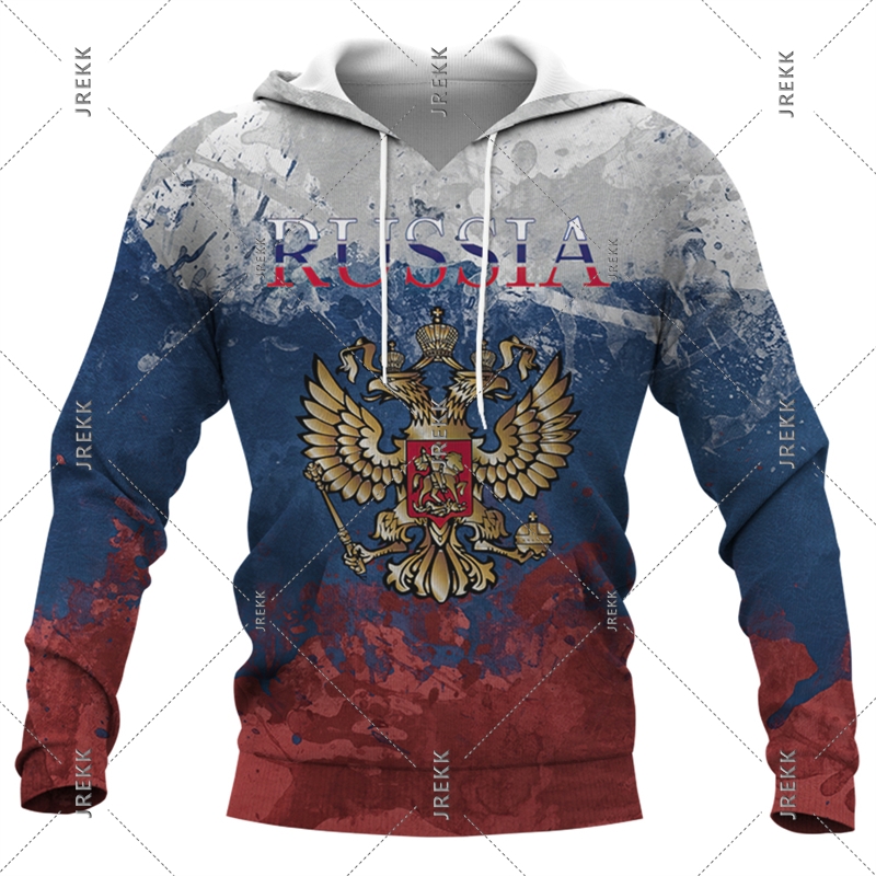 รัสเซียHoodieเสื้อผ้าผู้ชายธงแ - Street Fashion Russia บทวิจารณ์และราคา