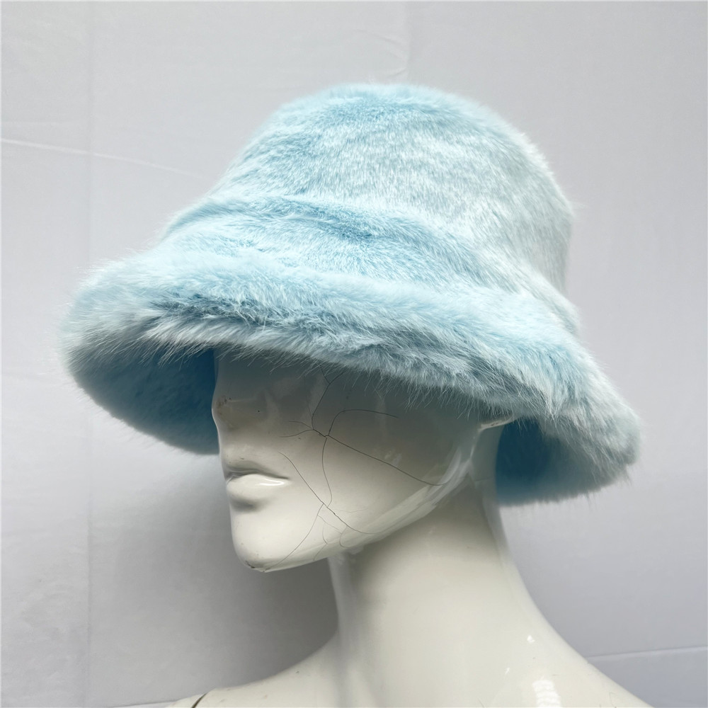 Topi Bucket ขนสัตว์เทียมขนปุยส - Bucket Hat Embroidered บทวิจารณ์และราคา