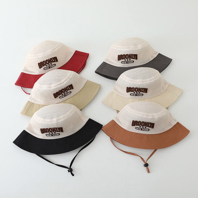หมวกปีกกว้างปักลายตัวอักษรสำหร - Bucket Hat Embroidered บทวิจารณ์และราคา