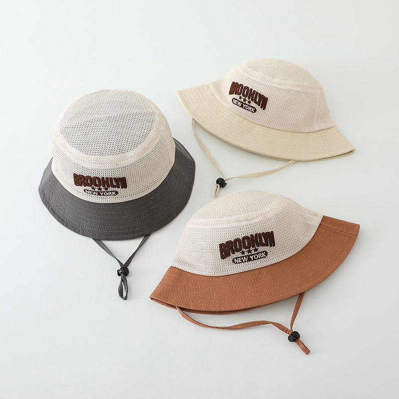 หมวกปีกกว้างปักลายตัวอักษรสำหร - Bucket Hat Embroidered บทวิจารณ์และราคา