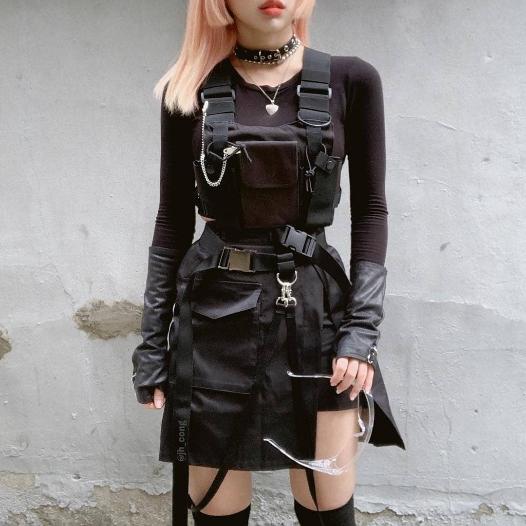 อเนกประสงค์ยุทธวิธีกระเป๋าผู้ห - Street Fashion Vest บทวิจารณ์และราคา