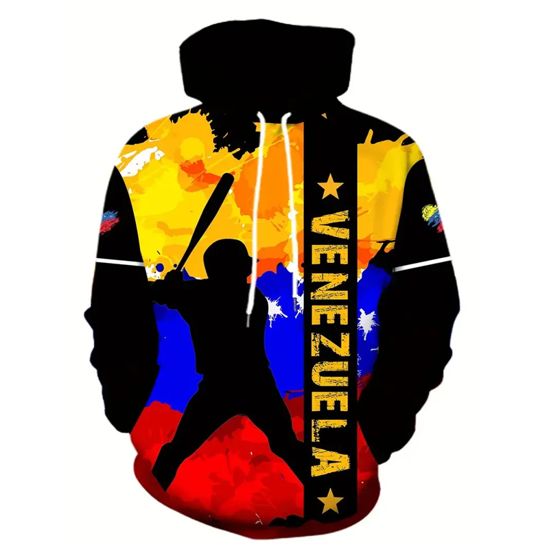 เสื้อฮู้ดลายธงเวเนเซียสำหรับผู - Street Fashion Brazil บทวิจารณ์และราคา