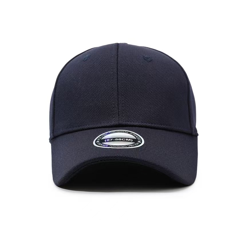 หมวกแก๊ปปีกเป็ดพิมพ์โลโก้ตามสั - Baseball Cap Fitted บทวิจารณ์และราคา