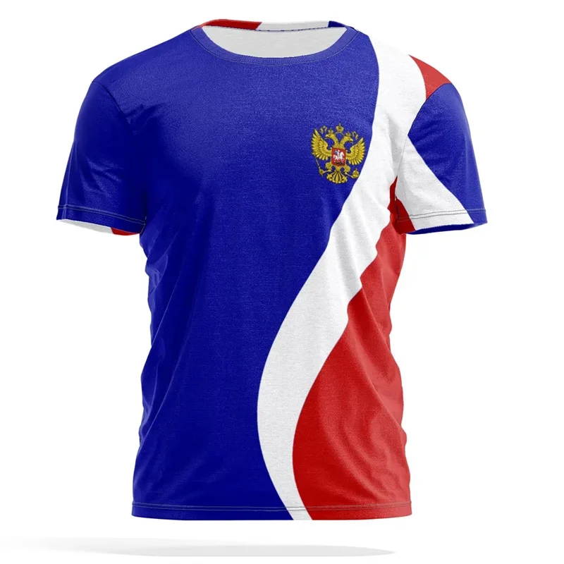 เสื้อยืดพิมพ์ลายธงชาติรัสเซีย  - Street Fashion Russia บทวิจารณ์และราคา
