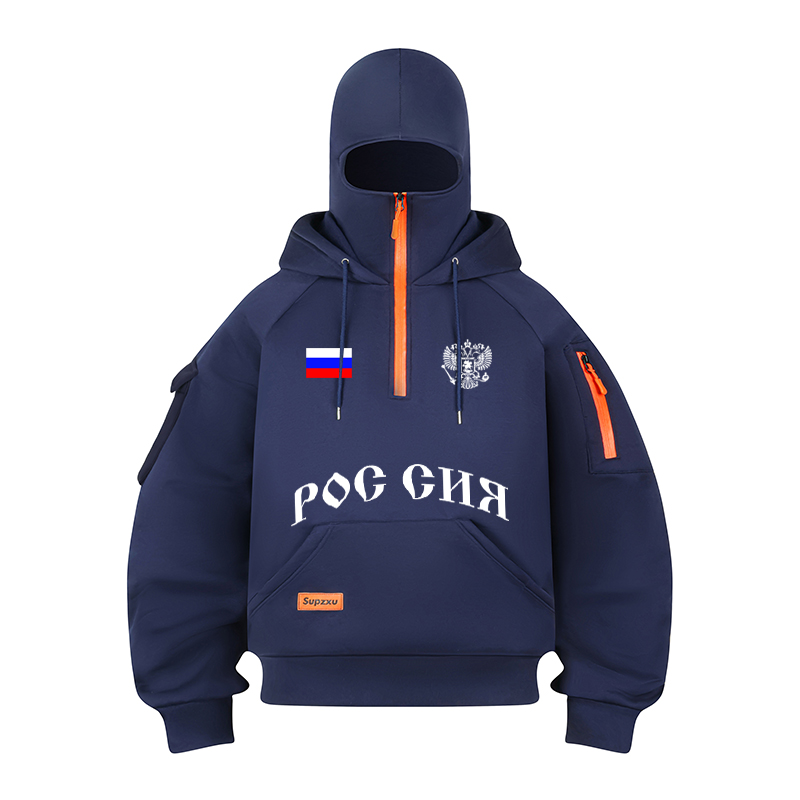 เสื้อฮู้ดผู้ชายแฟชั่นสตรีทหลาย - Street Fashion Russia บทวิจารณ์และราคา