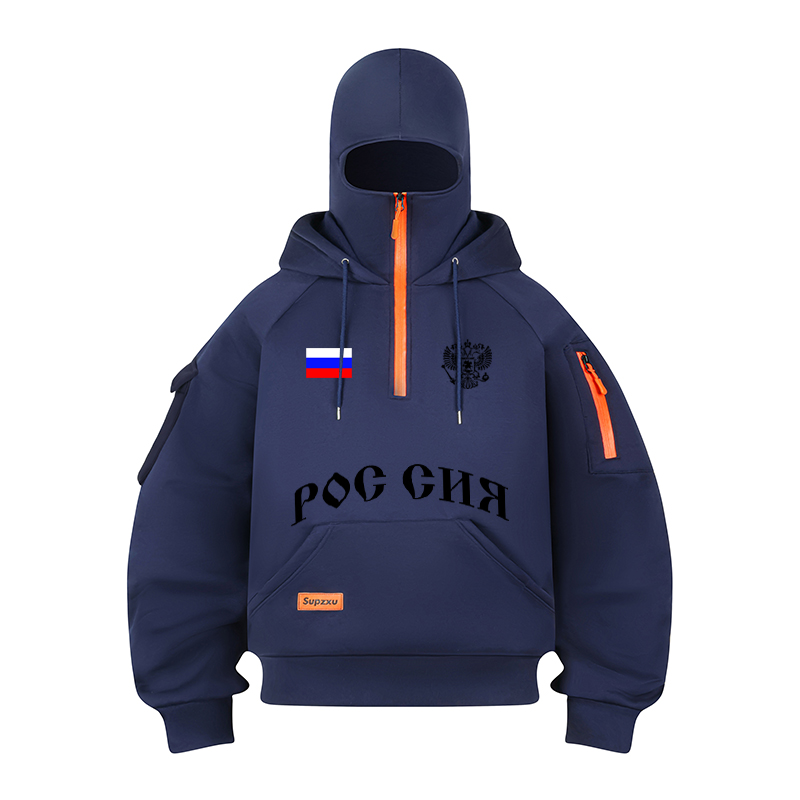 เสื้อฮู้ดผู้ชายแฟชั่นสตรีทหลาย - Street Fashion Russia บทวิจารณ์และราคา