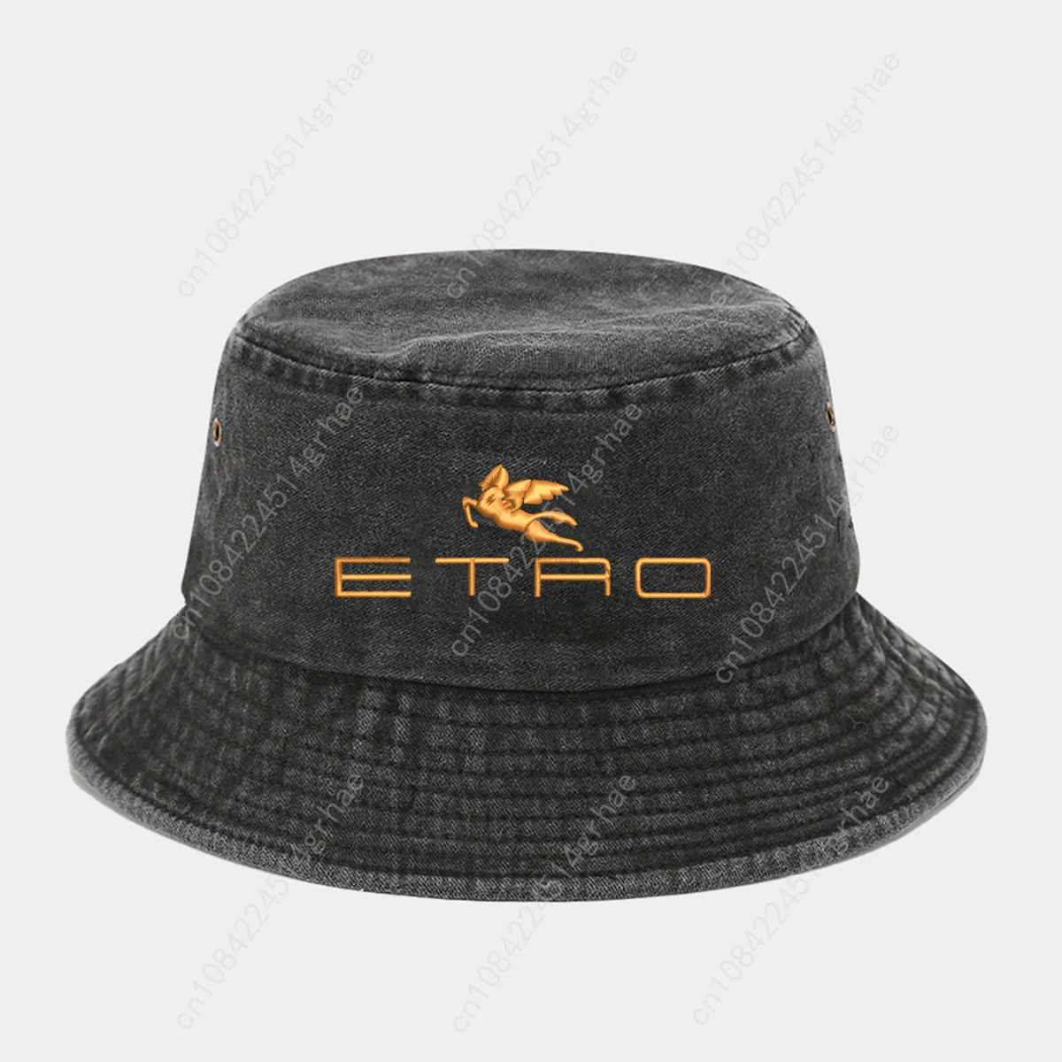 หมวกชาวประมงปักลายสไตล์เรโทร ผ - Bucket Hat Embroidered บทวิจารณ์และราคา