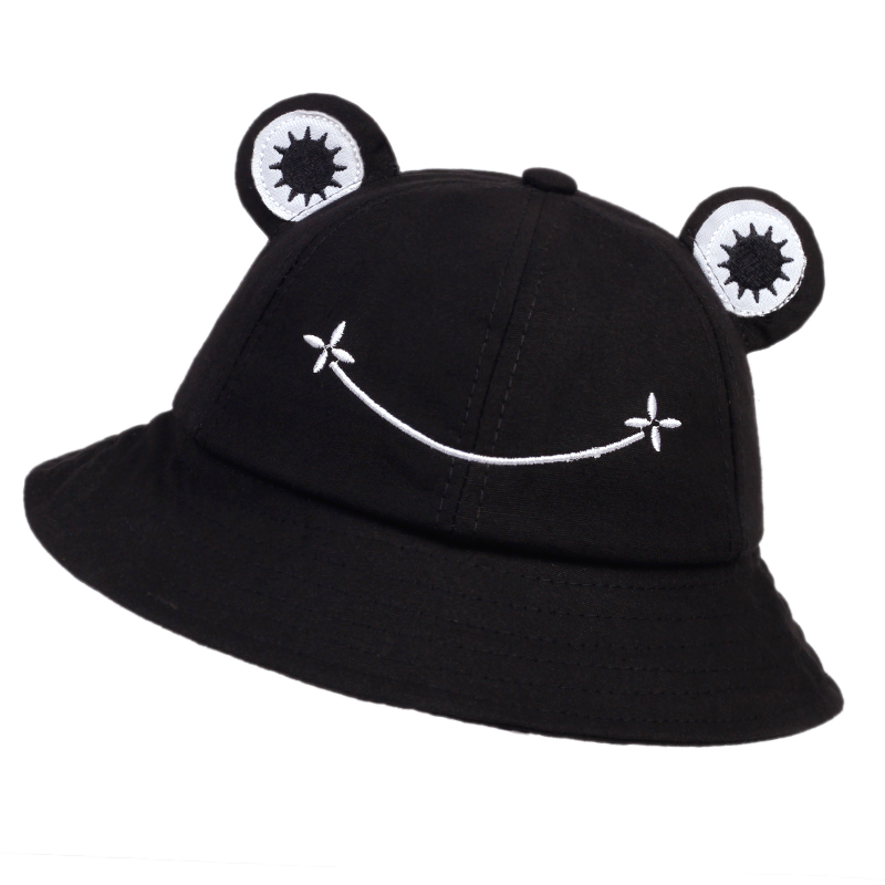 หมวกบักเก็ตลายกบสุดน่ารักสำหรั - Bucket Hat Embroidered บทวิจารณ์และราคา