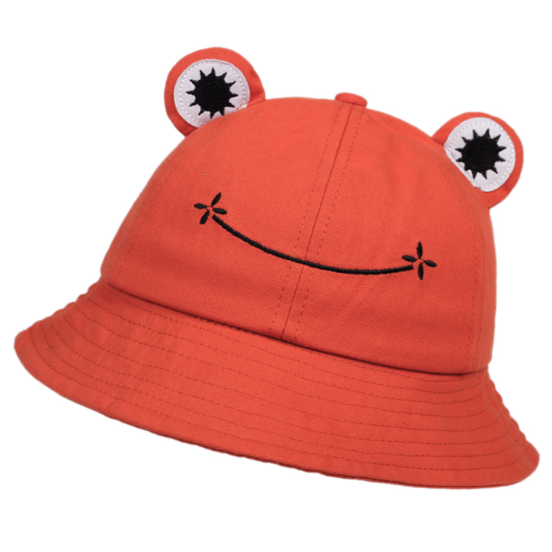 หมวกบักเก็ตลายกบสุดน่ารักสำหรั - Bucket Hat Embroidered บทวิจารณ์และราคา