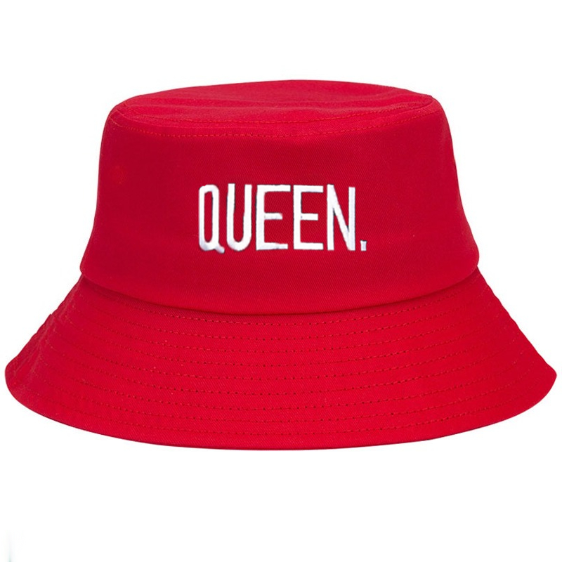 หมวกบักเก็ตปักลายควีนแบบกำหนดเ - Bucket Hat Embroidered บทวิจารณ์และราคา