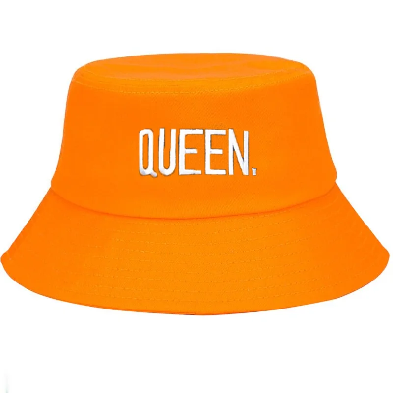หมวกบักเก็ตปักลายควีนแบบกำหนดเ - Bucket Hat Embroidered บทวิจารณ์และราคา