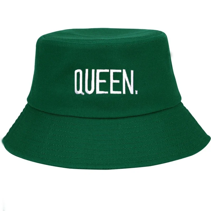 หมวกบักเก็ตปักลายควีนแบบกำหนดเ - Bucket Hat Embroidered บทวิจารณ์และราคา