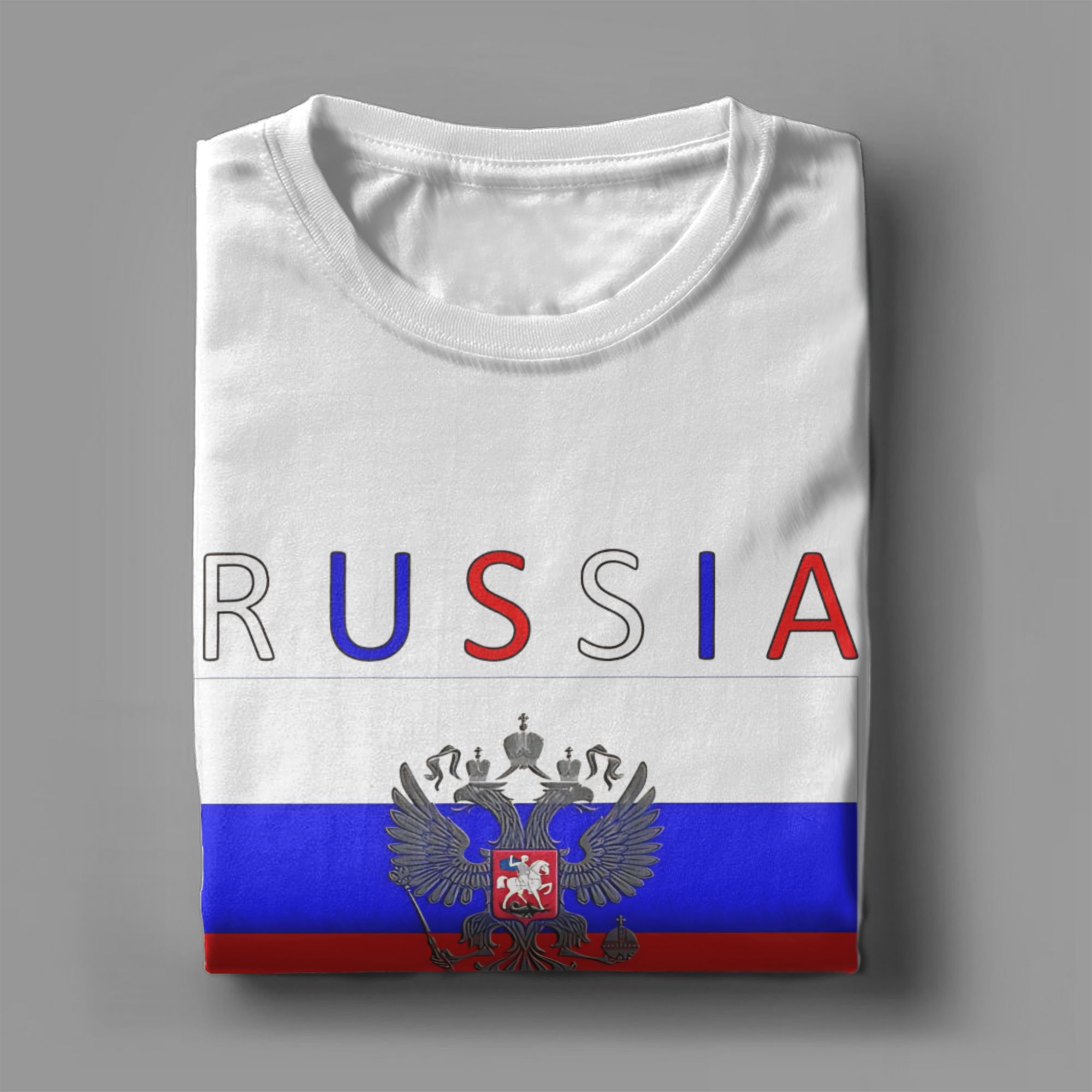 เสื้อยืดลายธงชาติรัสเซีย เสื้อ - Street Fashion Russia บทวิจารณ์และราคา