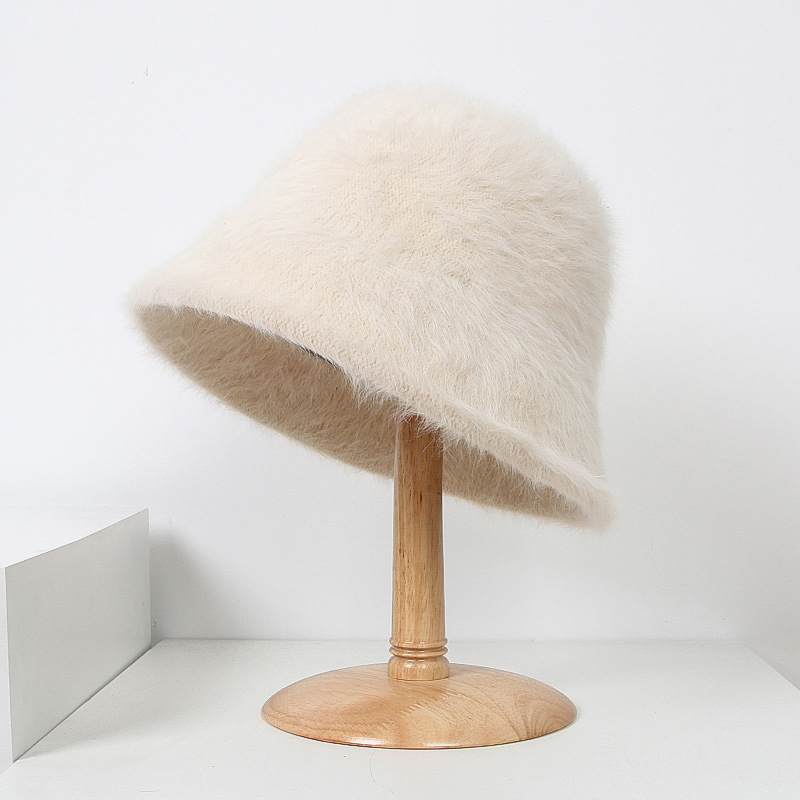 หมวกบักเก็ตขนกระต่ายสำหรับฤดูห - Street Fashion Russia บทวิจารณ์และราคา