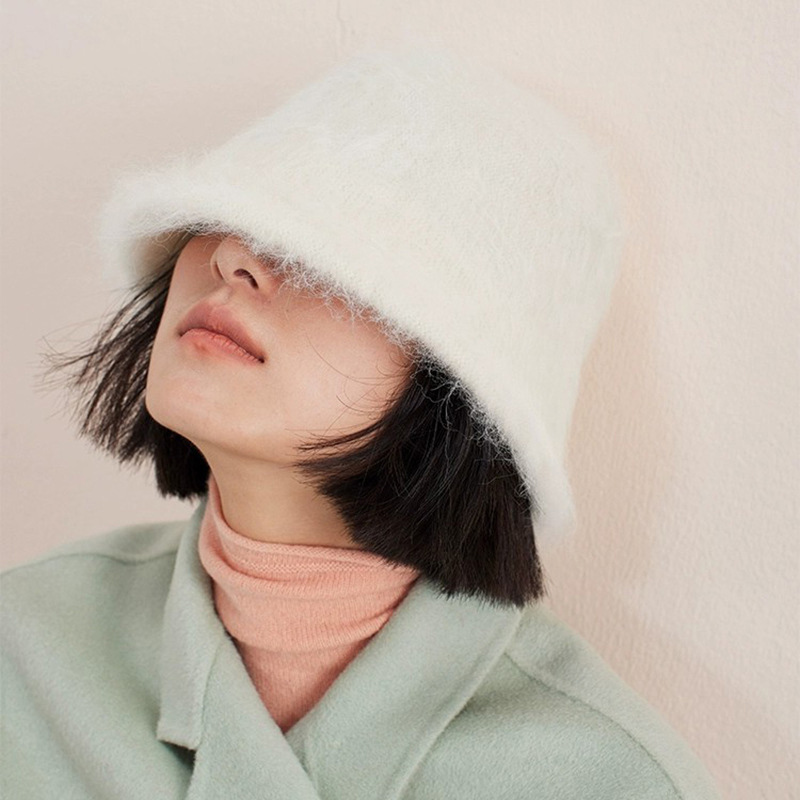 หมวกบักเก็ตไหมอัลปาก้าคุณภาพสู - Street Fashion Russia บทวิจารณ์และราคา