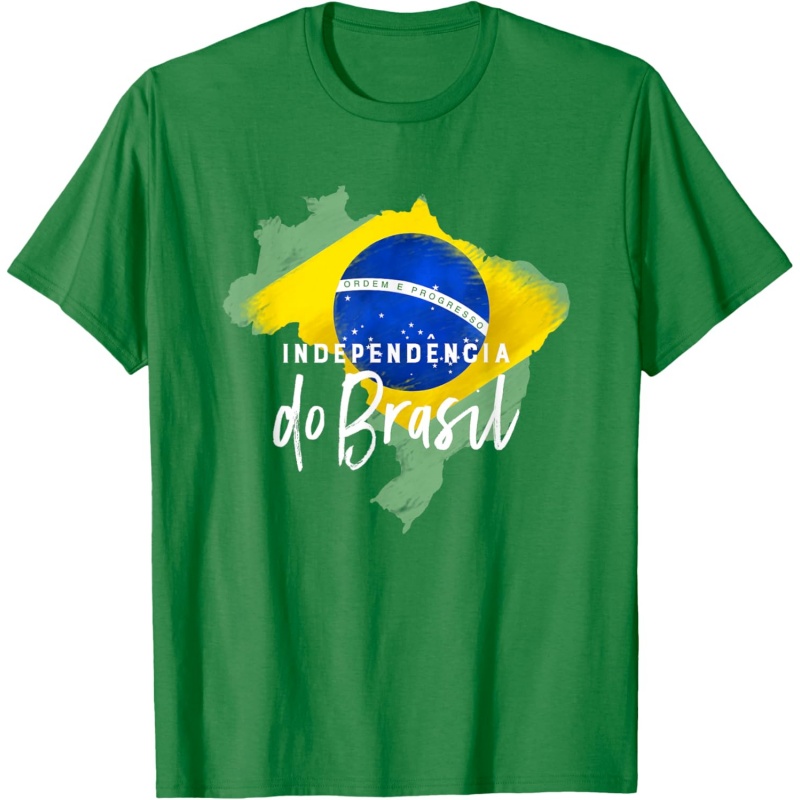 เสื้อยืดพิมพ์ลายดนตรีบราซิลแบบ - Street Fashion Brazil บทวิจารณ์และราคา