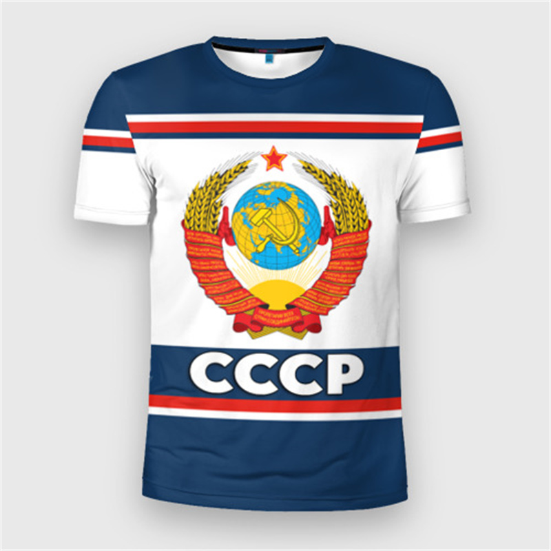 Fashion Russia Flag Badge T-sh - Street Fashion Russia บทวิจารณ์และราคา